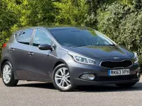 Used Kia Ceed 126 HP (92 kW) 2013 Silver Hatchback