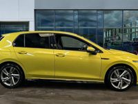 Used VW Golf VIII R-line 150 HP (110 kW) 2022 Lime yellow metallic Hatchback