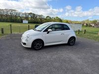 Used Fiat 500 S 69 HP (50 kW) 2014 White Hatchback