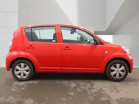 Used Daihatsu Sirion 69 HP (50 kW) 2008 Red Hatchback