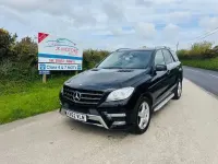 Begagnad Mercedes ML350 258 HK (189 kW) 2012 Svart SUV