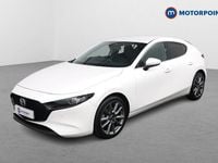 Used Mazda 3 Exclusive-Line 140 HP (102 kW) 2025 White Hatchback