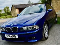Used BMW M5 400 HP (294 kW) 2002 Blue Sedan
