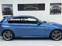 Used BMW 118 M Sport 136 HP (100 kW) 2017 Blue Hatchback