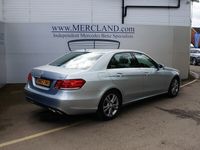 used Mercedes E220 E-Class 2013 (63) MERCEDES BENZCDI SE SALOON DIESEL AUTO SILVER