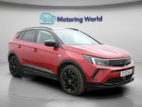 Used Vauxhall Grandland X GS Line 131 HP (96 kW) 2022 Red SUV