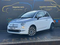 Used Fiat 500 Collezione 2018 White/grey Cabriolet
