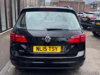 Used VW Golf Sportsvan SE 110 HP (80 kW) 2015 Black MPV