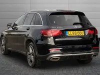 Used Mercedes GLC220 AMG line 191 HP (140 kW) 2019 Obsidian black SUV