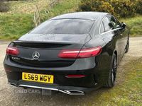 Used Mercedes E220 AMG line 194 HP (142 kW) 2019 Black Coupe