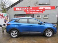 Gebraucht Vauxhall Grandland X 130 PS (95 kW) 2019 Blau SUV