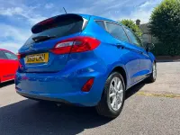 Used Ford Fiesta Zetec 2019 Blue Hatchback