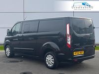 Used Ford Transit Custom Limited 130 HP (95 kW) 2022 Black Van
