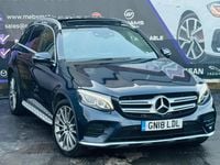 Used Mercedes GLC350 AMG line 2018 Blue Estate