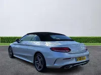 Used Mercedes C200 AMG line 2022 Silver Cabriolet