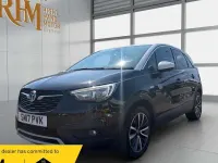 Used Vauxhall Crossland X Elite 110 HP (80 kW) 2017 Black SUV