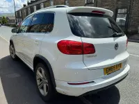 Used VW Tiguan R-line Edition 150 HP (110 kW) 2015 White SUV