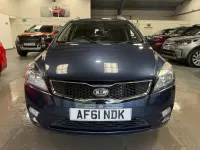 Used Kia Ceed 113 HP (83 kW) 2011 Blue Hatchback