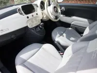Used Fiat 500 Lounge 69 HP (50 kW) 2017 White Hatchback