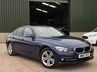 Used BMW 318 Sport Line 150 HP (110 kW) 2017 Blue Sedan