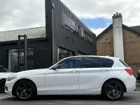 Used BMW 116 Sport Line 2019 Alpine white Hatchback