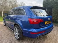 Begagnad Audi Q7 S-Line 2011 Blå SUV