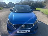 Used MG MG3 Excite 106 HP (77 kW) 2019 Blue Hatchback