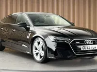 Used Audi A7 Sportback S-Line 204 HP (150 kW) 2022 Black Hatchback