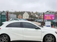 Second-hand Mercedes A45 AMG AMG 360 CP (264 kW) 2014 Alb Hatchback