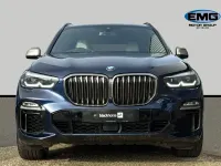 Begagnad BMW X5 Sport Line 400 HK (294 kW) 2020 Blå SUV