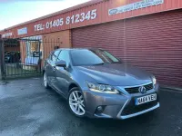 Used Lexus CT200h 136 HP (100 kW) 2014 Grey Hatchback