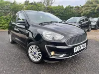 Used Ford Ka Plus Zetec 85 HP (62 kW) 2019 Black Hatchback