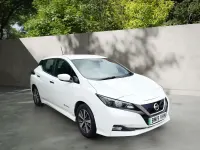 Used Nissan Leaf Acenta 110 kW (150 HP) 2019 White Hatchback