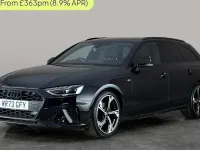Used Audi A4 Black Edition 150 HP (110 kW) 2023 Black Estate