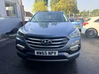 Used Hyundai Santa Fe Premium SE 2015 Blue SUV