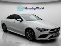 Used Mercedes CLA180 AMG line 136 HP (100 kW) 2022 White Sedan