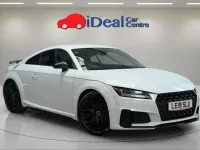 Used Audi TT Black Edition 245 HP (180 kW) 2019 White Coupe