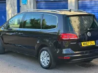 Used VW Sharan SE 177 HP (130 kW) 2017 Black MPV