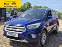 Used Ford Kuga Titanium 182 HP (133 kW) 2018 Blue SUV