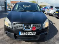 Used Nissan Qashqai Visia 110 HP (80 kW) 2008 Black SUV