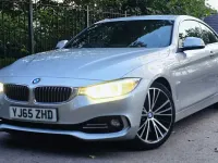 Used BMW 430 Luxury Line 254 HP (186 kW) 2015 Silver Coupe