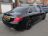 Used Mercedes C250 AMG Line Premium 2014 Black Sedan