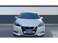 Used Nissan Micra Acenta+ 90 HP (66 kW) 2018 White Hatchback