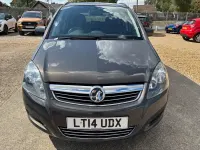 Used Vauxhall Zafira 120 HP (88 kW) 2014 Grey MPV
