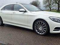 Used Mercedes S350L AMG line 2015 White Sedan