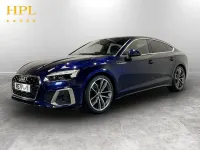 Used Audi A5 Sportback S-Line 163 HP (119 kW) 2021 Blue Hatchback