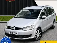 Usado VW Sharan S 140 HP (102 kW) 2011 Prateado Monovolume