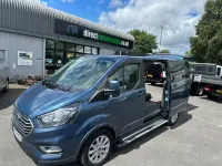 Used Ford Tourneo Titanium 130 HP (95 kW) 2019 Blue MPV