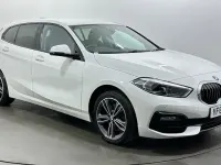 Used BMW 118 Sport Line 140 HP (102 kW) 2019 White Hatchback