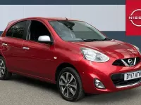 Used Nissan Micra N-TEC 80 HP (58 kW) 2016 Red Hatchback